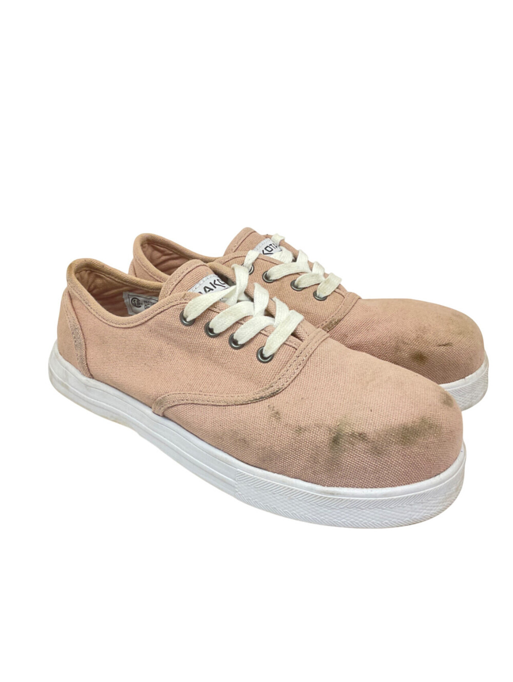 Dakota Women's 1009 Lightweight ATSP Canvas Lace-Up Work Shoes Pink Size 7.5M